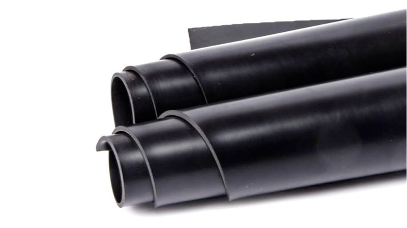 Oil-resistant rubber sheets