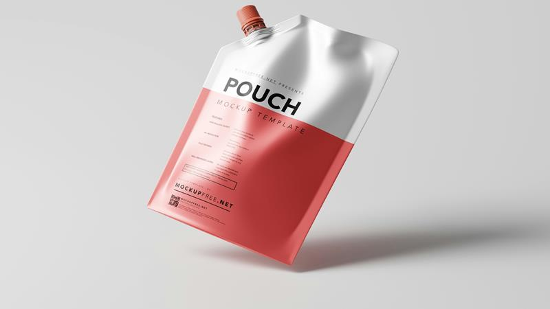 Pouch-style collapsible bottle.