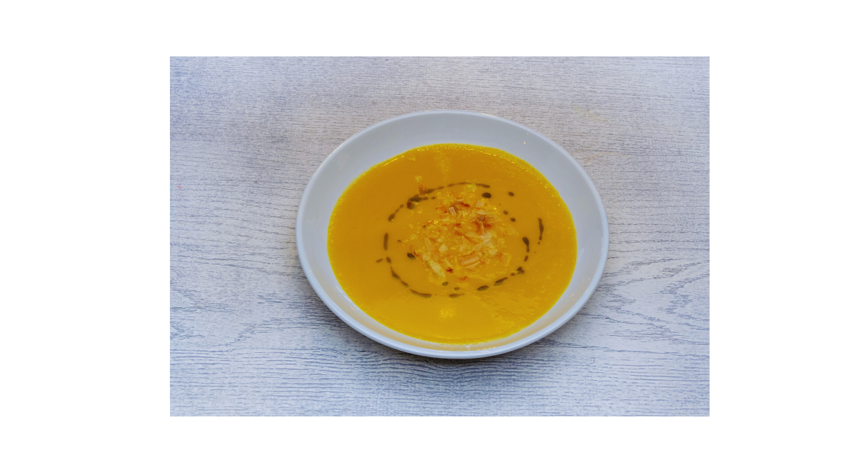 Squash Soup with Coconut Milk and Spices  