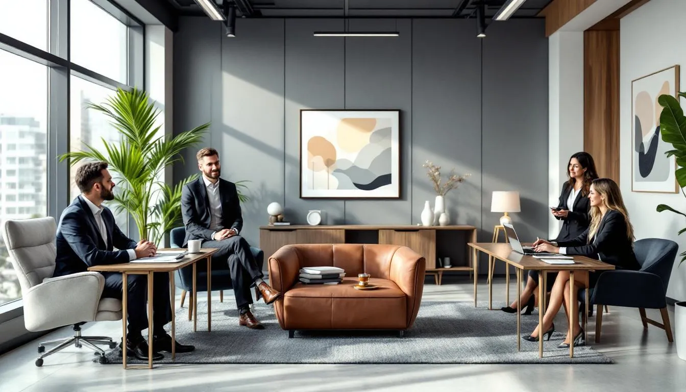 A welcoming law firm office environment with experienced attorneys ready to assist clients.