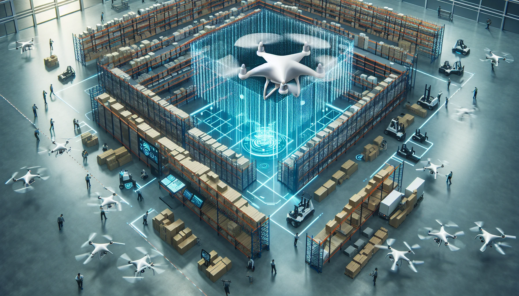Preventing internal and external threats in distribution centers