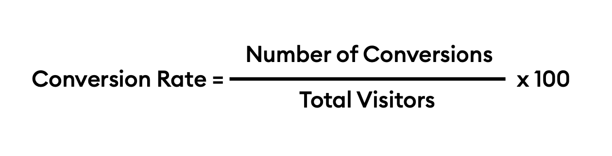 Conversion rate formula