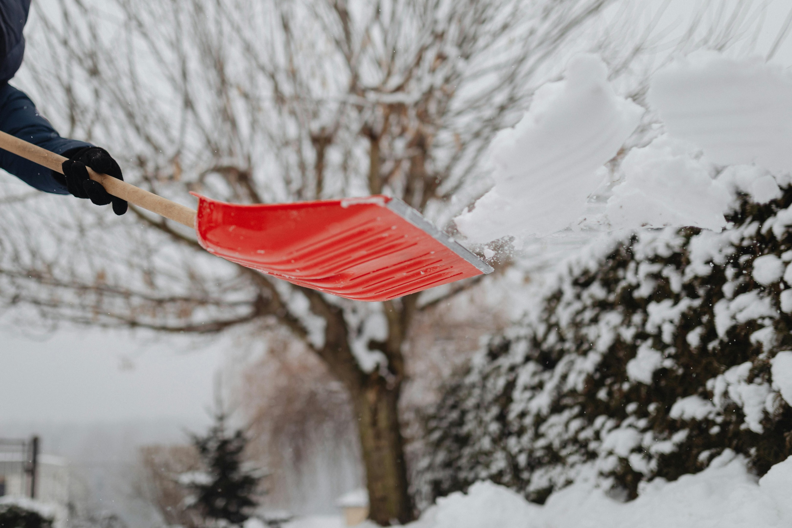 snow shoveling