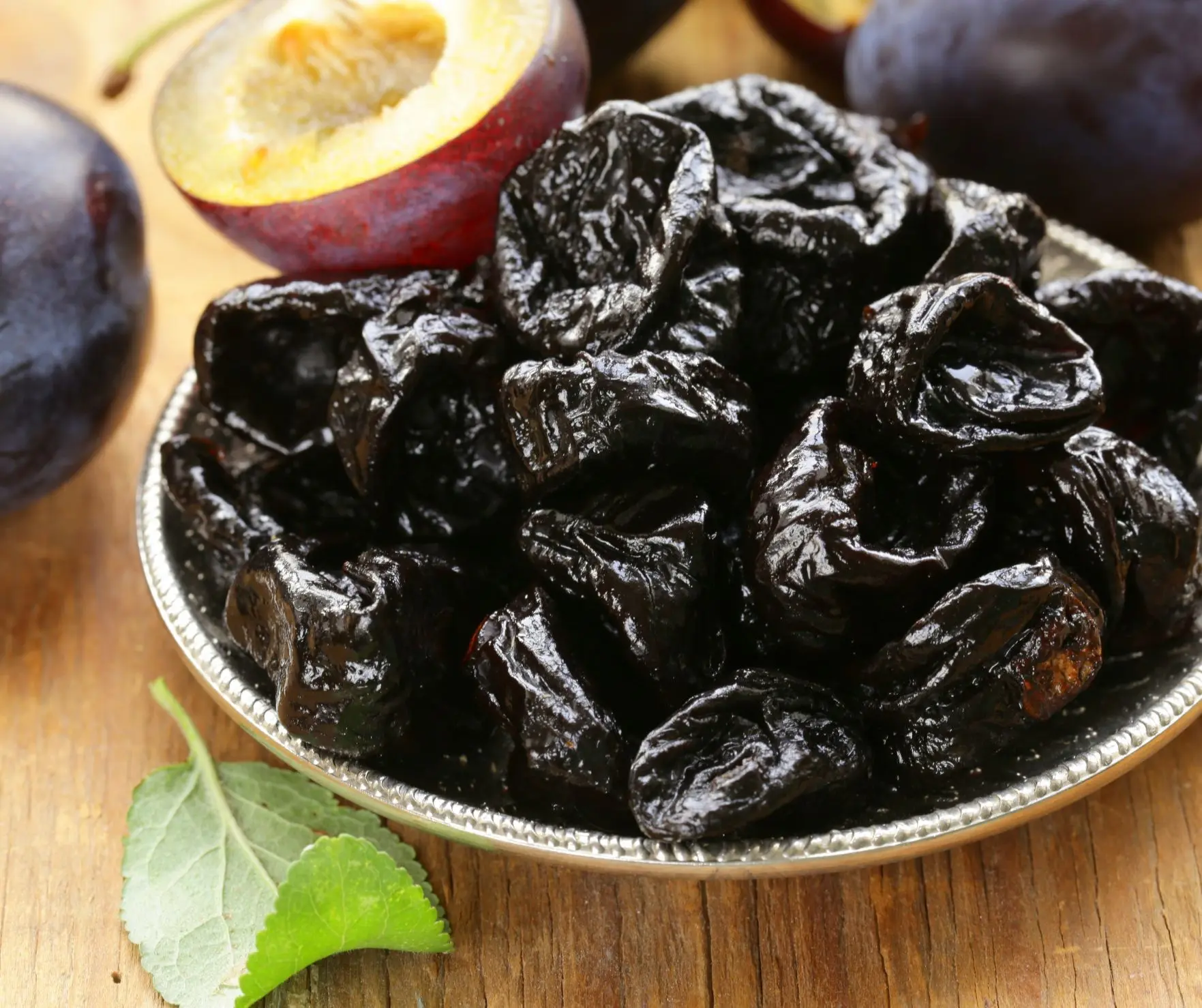 Eating a few prunes before bed can support a restful night.