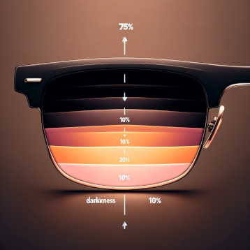 Zenni Mirror Tint - Gradient Tint Range on Zenni Sunglasses
