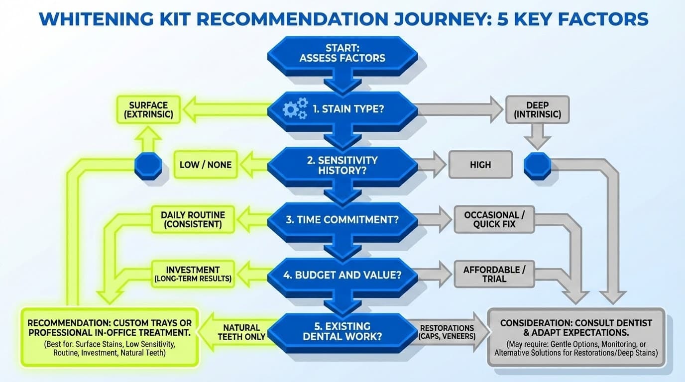 How to Choose the Right Whitening Kit for You