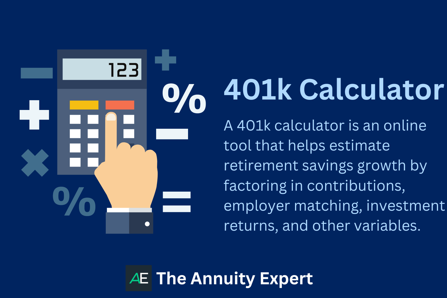 401K Growth Calculator