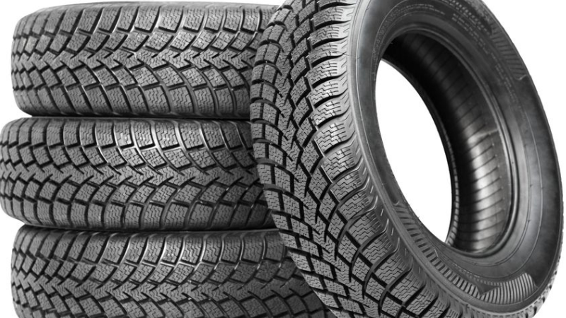 compression molded tires
