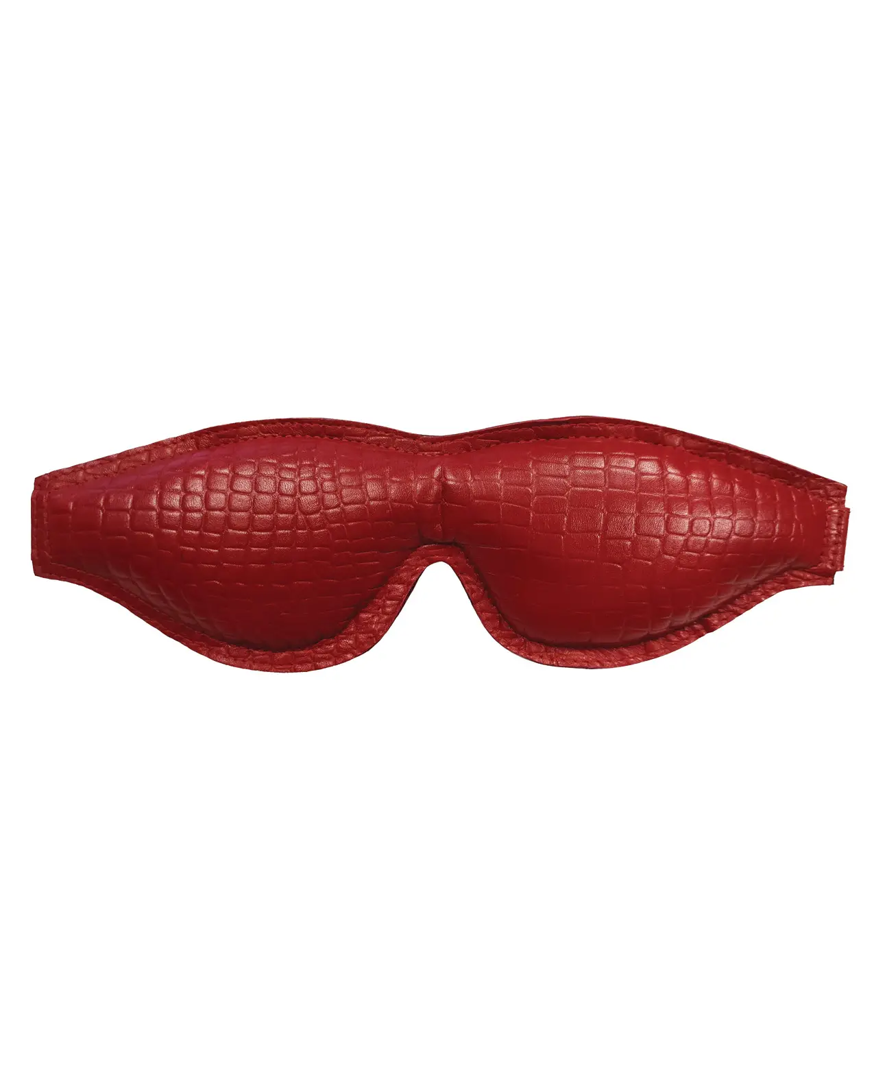 Rouge Large Padded Leather Blindfold – Burgundy