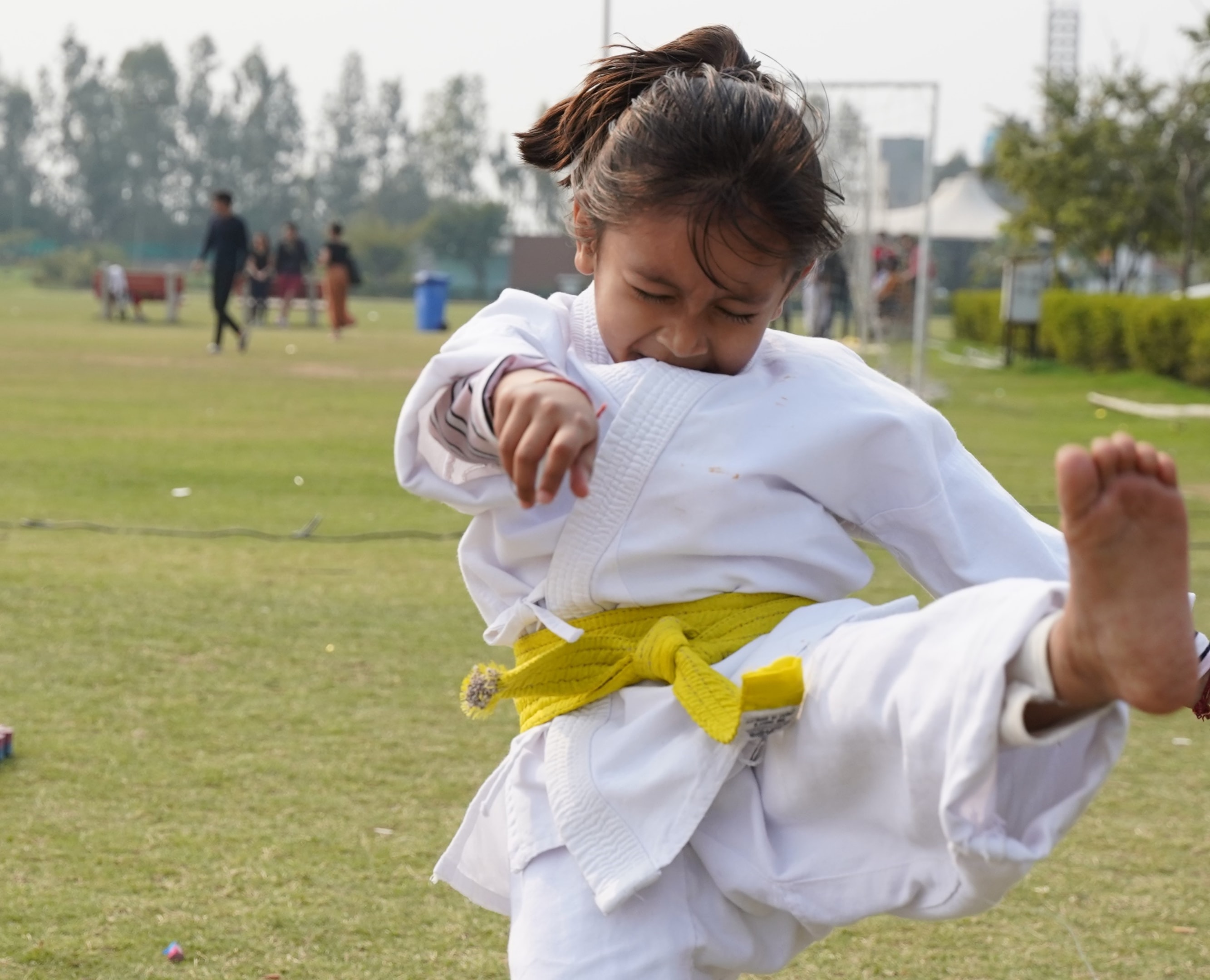martial arts training in our taekwondo school helps with building strength and important values