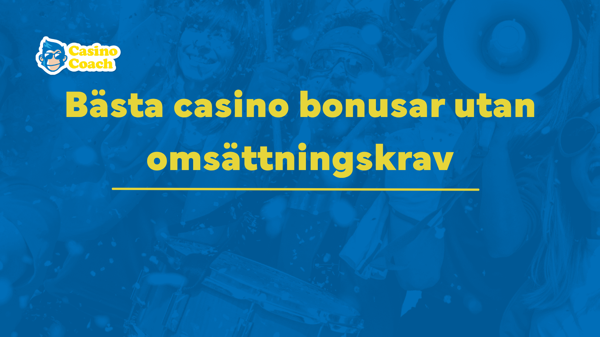 Bästa casino bonusar utan omsättningskrav