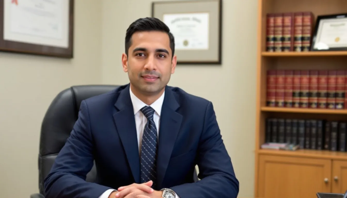 A professional portrait of Navi Sandhu, a Chapel Hill traffic ticket lawyer.