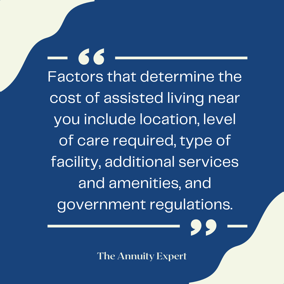 What Are Factors That Determine The Cost Of Assisted Living Near Me?
