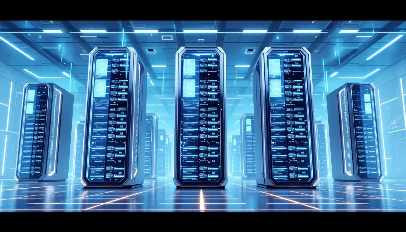 A visual representation of various enterprise data center examples showcasing their infrastructure.