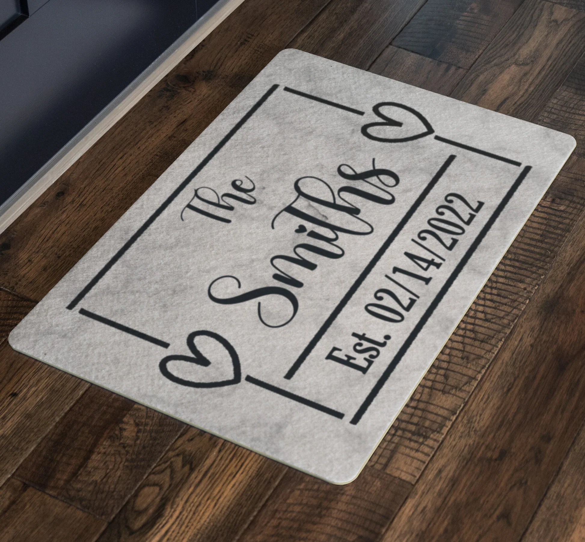 Personalized Doormat Wedding Gift (giftagic.com)