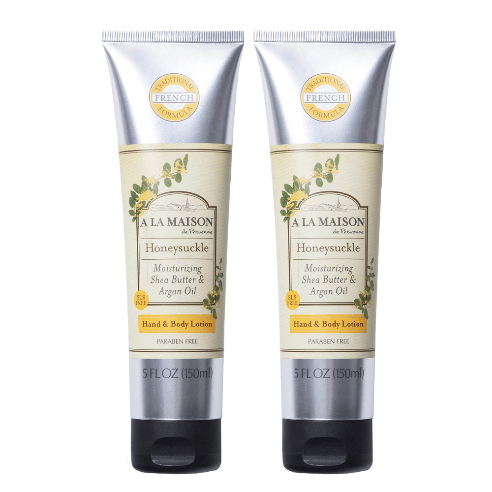 A LA MAISON Natural Hand and Body Honeysuckle Lotion