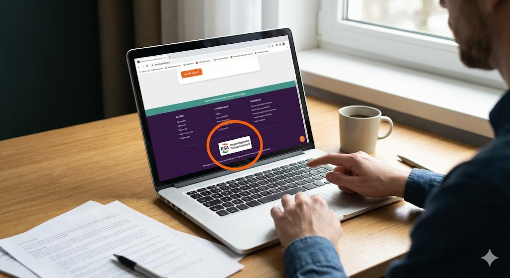 Legale Nederlandse goksites met vergunning van de Kansspelautoriteit zichtbaar op online casino Nederland website met Nederlandse licentie