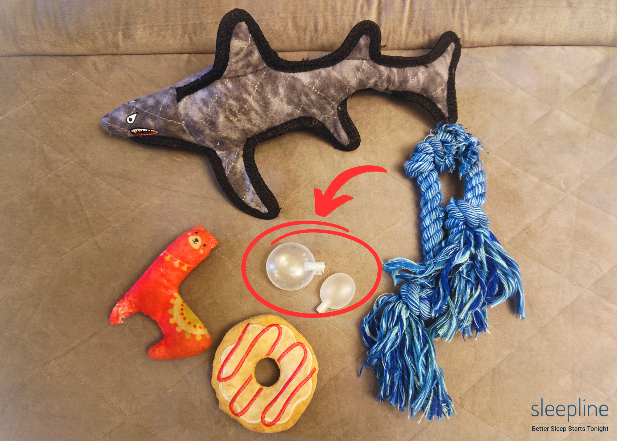 Pet toys made out of pillows