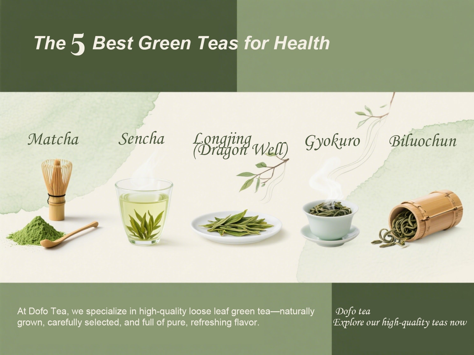 The 5 Best Green Teas for Health