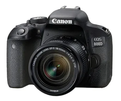 EOS 800D Camera With EF-S 18-55mm f/4-5.6 IS STM Kit 24.2MP
