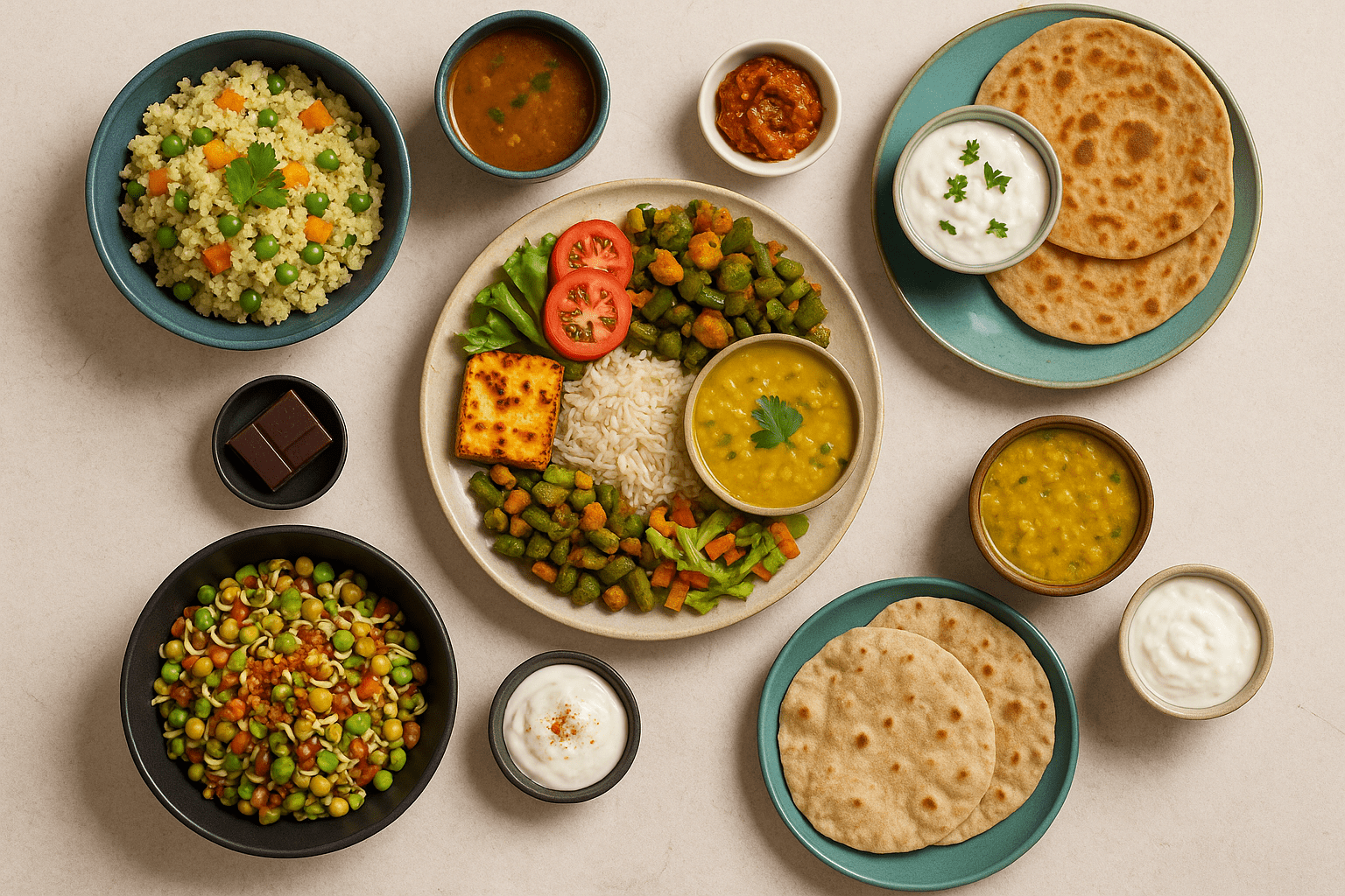 The 5 Easy Meal Plan in the 1800 Calorie Diet Plan for Indians