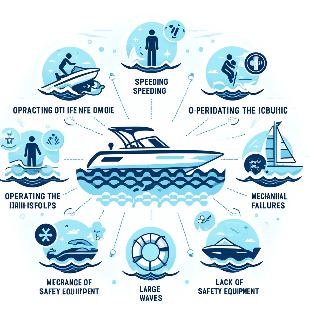 Common causes of boating accidents