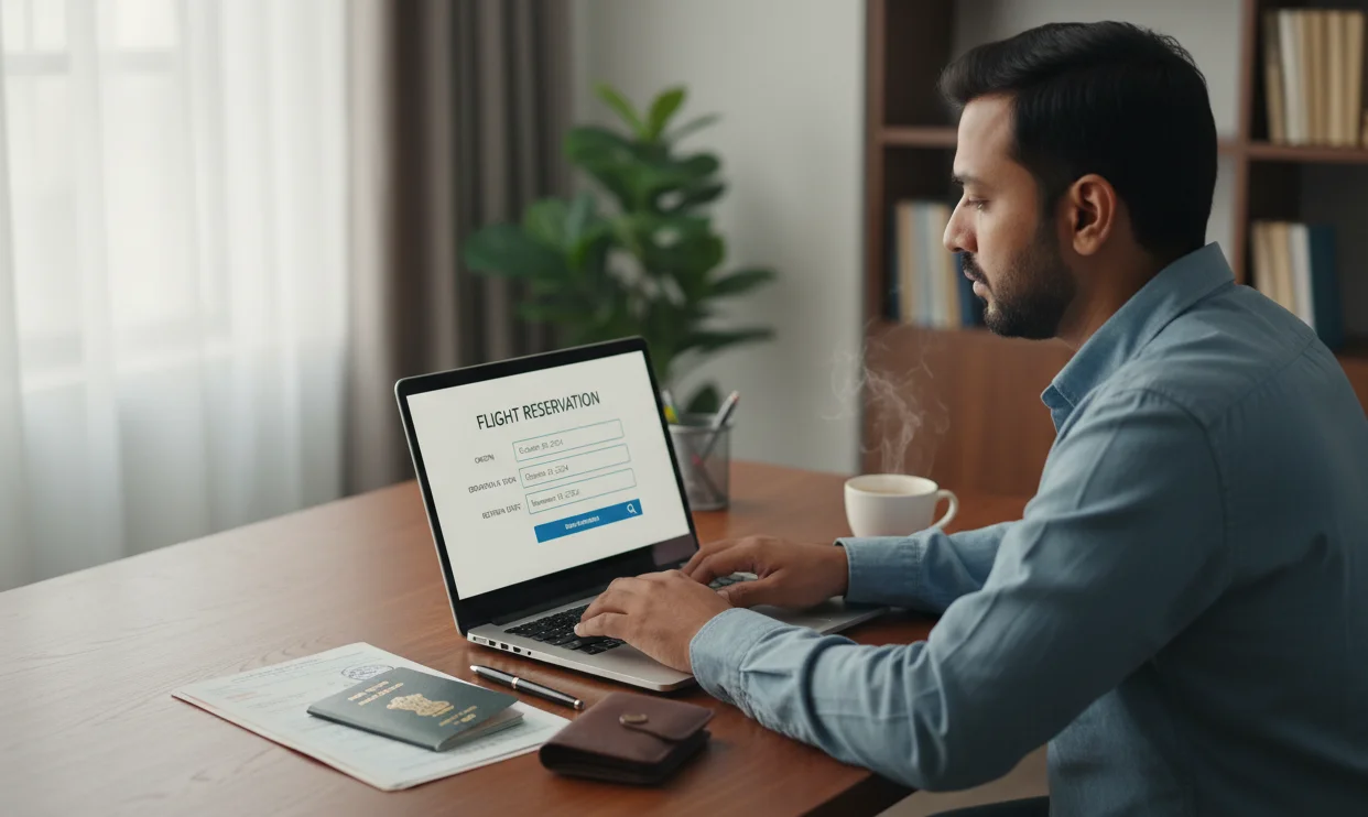 Verifiable PNR for dummy ticket ensuring smooth visa case movement in India