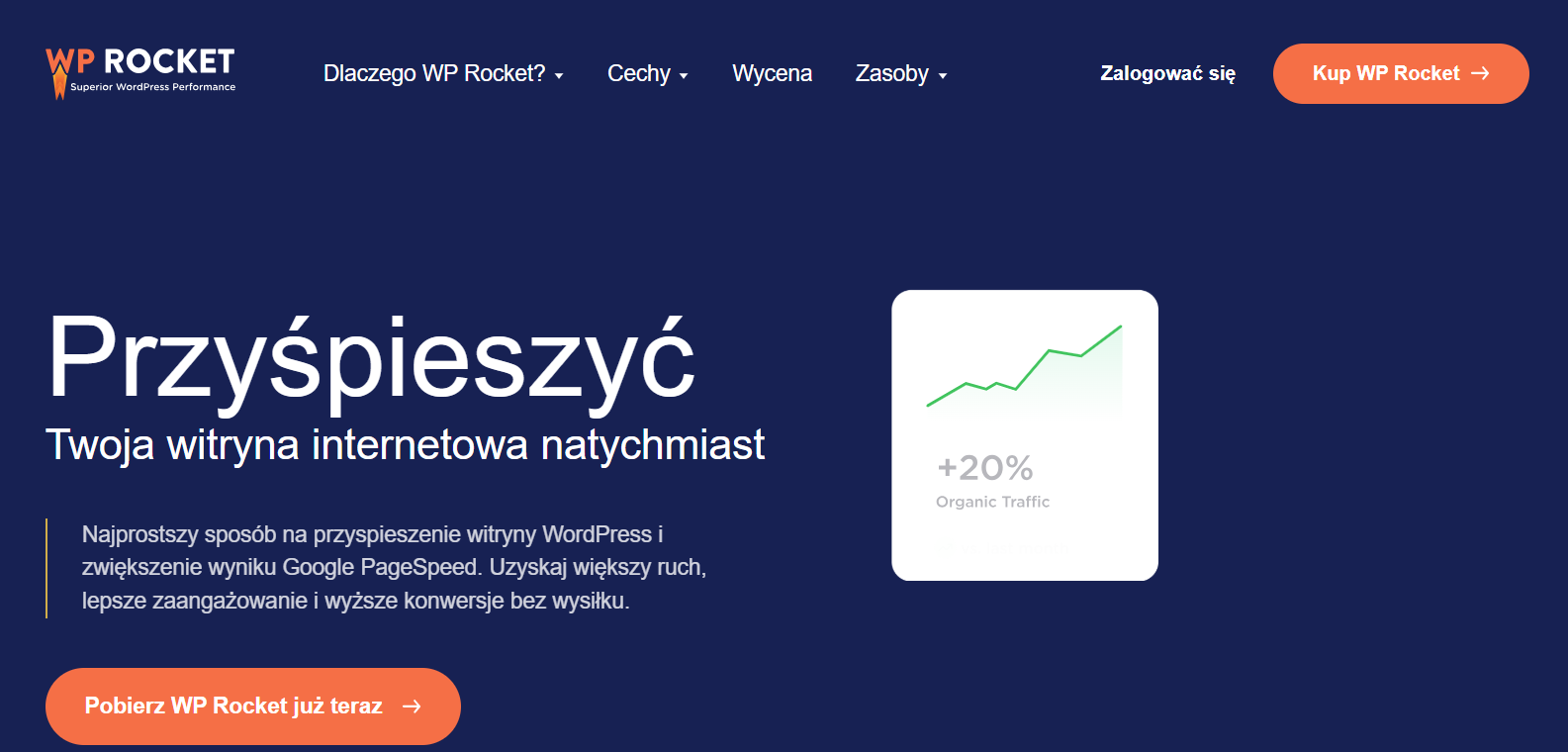 WP Rocket praktyczna wtyczka z punktu widzenia seo i ux, pozycjonowanie strony wordpress