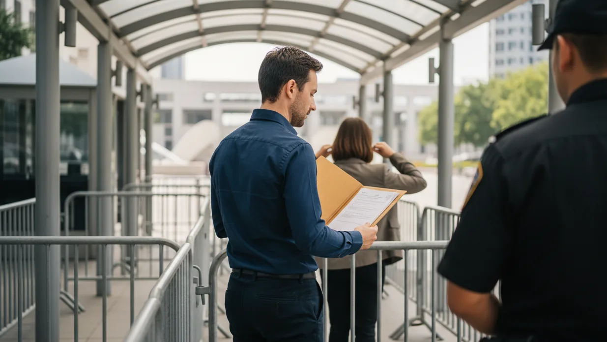 What The Officer Is Really Testing When They Look At Your Flight Reservation