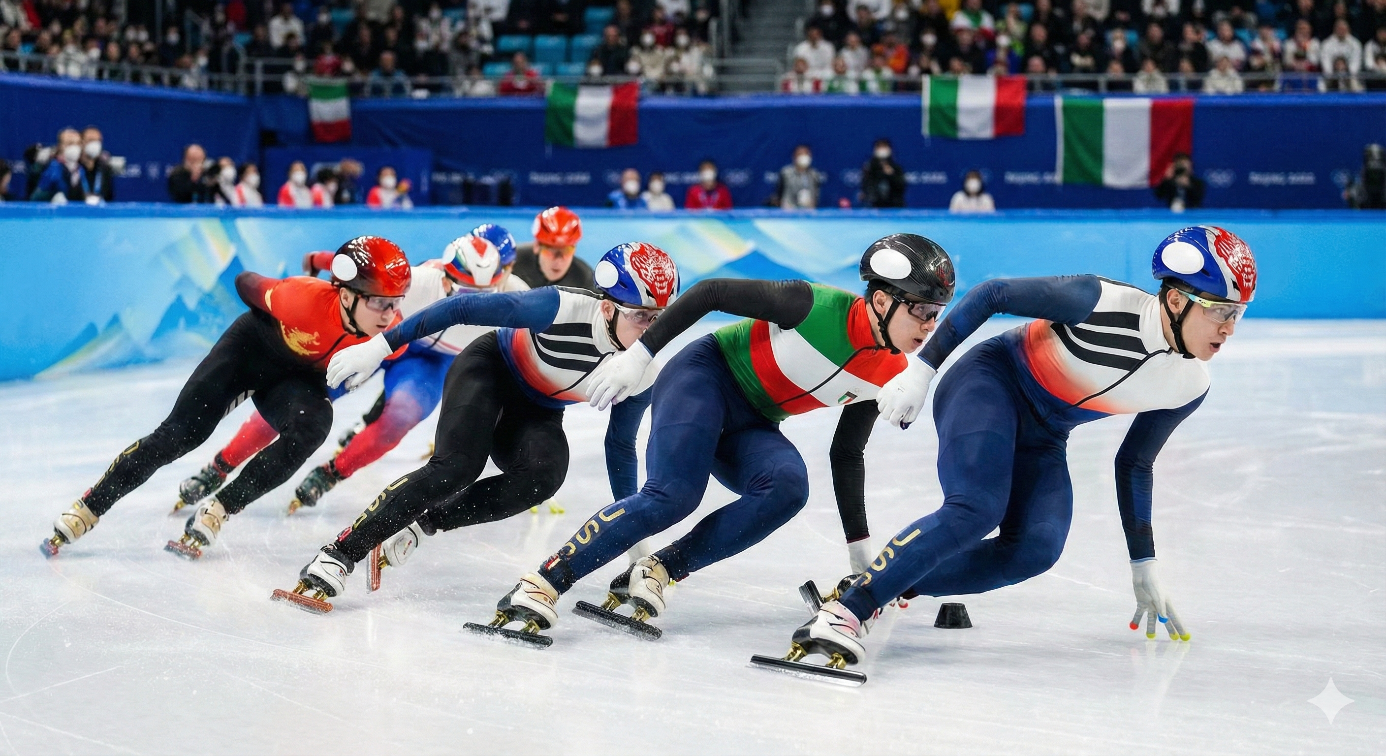 short track Vinter os februari 2026 cortina italien