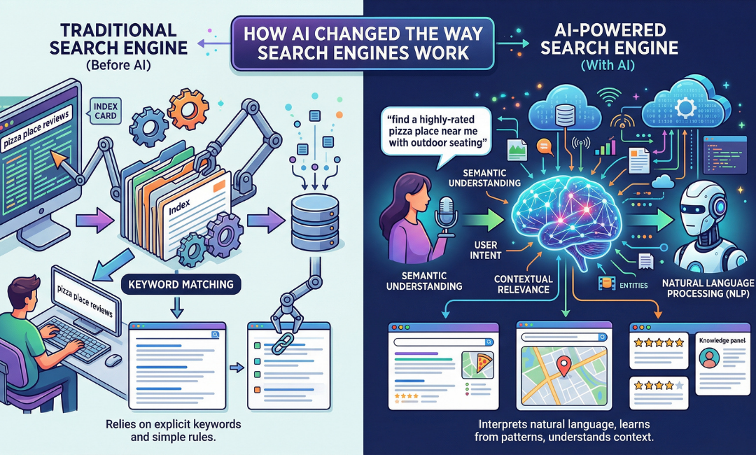 How AI Changed the Way Search Engines Work