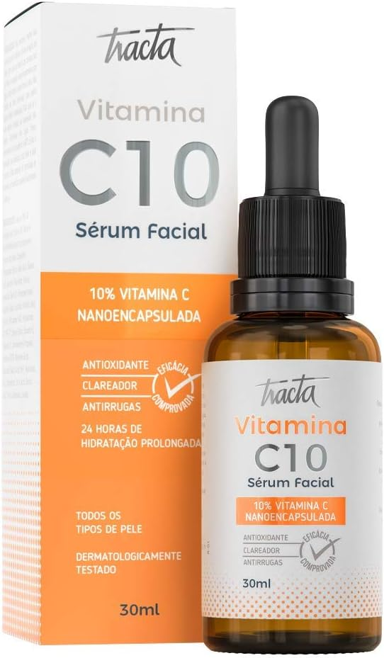 Sérum e vitamina C da Tracta. Fonte da imagem: site oficial da marca. 