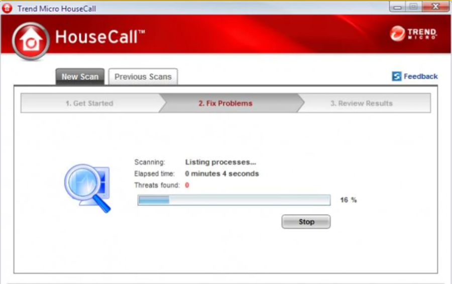 صورةٌ لواجهة "هاوس كول" (HouseCall)