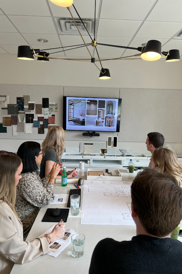 interior designers in the studio