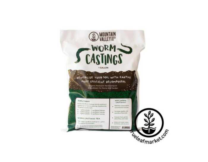 Earthworm Castings are quality compost solutions for your vegetable gardens.