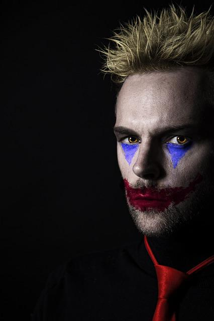 joker, clown, halloween