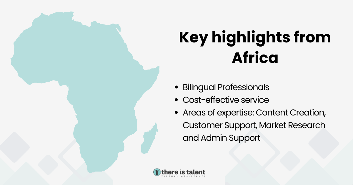 Where to find the best VAs in Africa