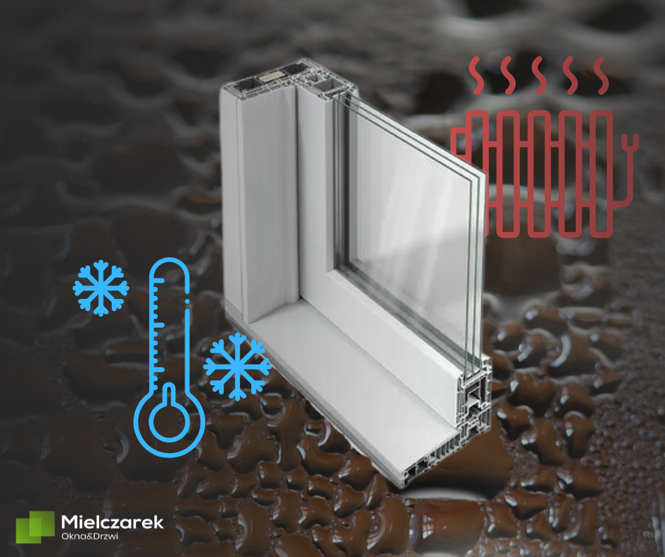 różnica temperatur wewnątrz i na zewnątrz pomieszczenia