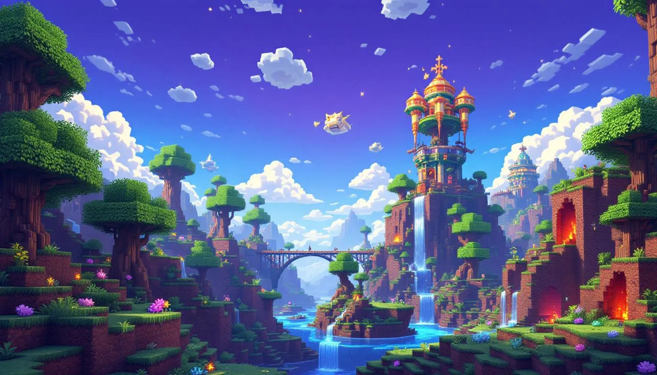Enhancing the Minecraft world with unique mods and features.