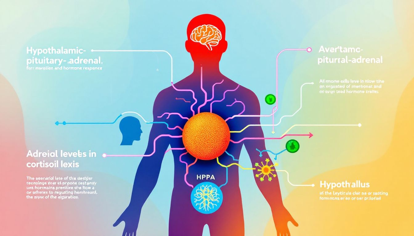 A diagram illustrating how ashwagandha affects testosterone levels.