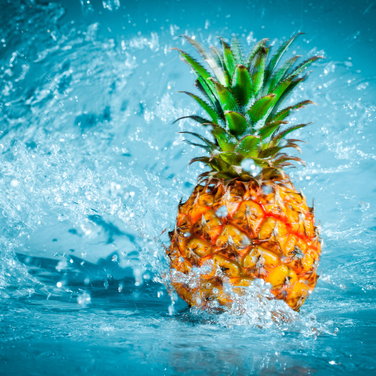 Pineapple in Water: Featured in : Upside Down Pineapple Meaning On Cruise Ships
