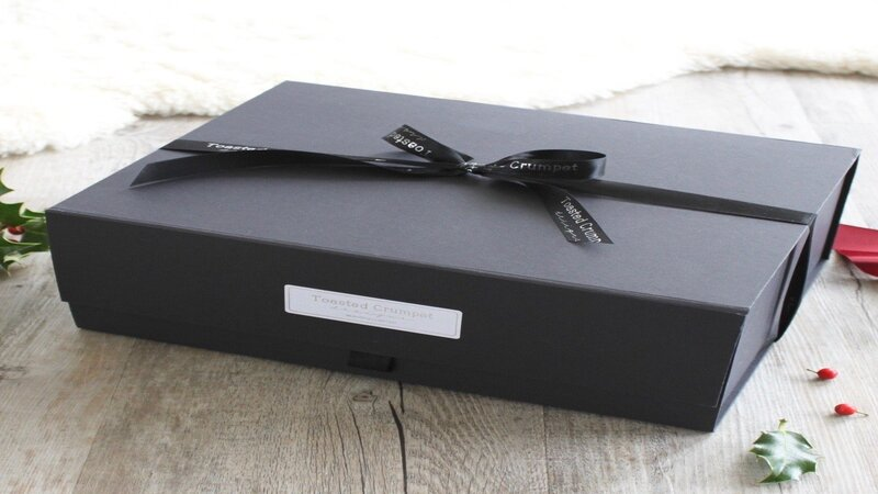 black packaging box