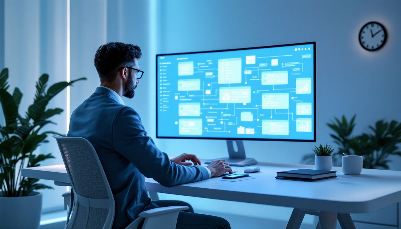 A digital executor reviewing digital estate plans.