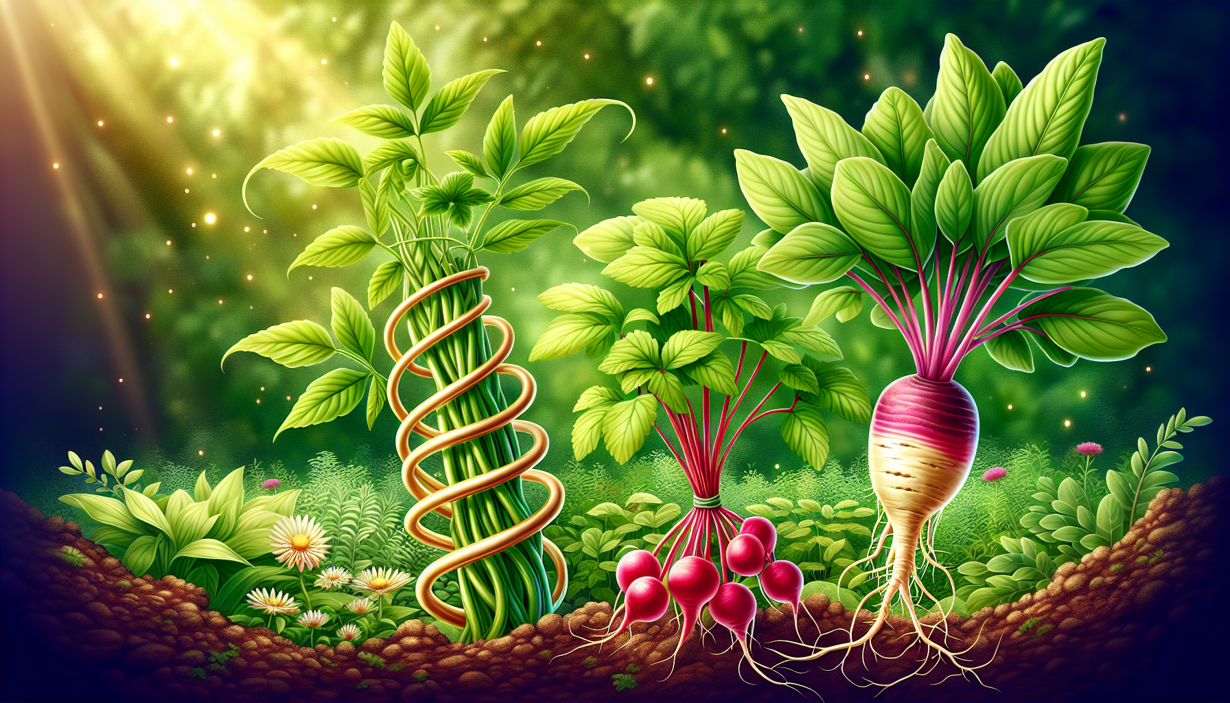 Een illustratie van natuurlijke alternatieven voor Viagra