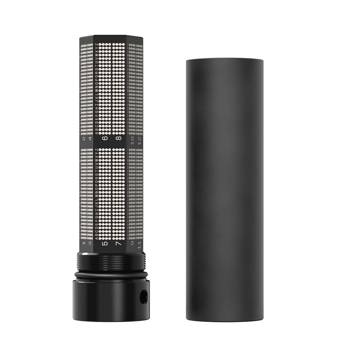 The image depicts a metal seed phrase backup plate designed for securely storing recovery phrases, ensuring maximum security for private keys offline. This durable device is an essential tool for anyone using cold wallets or seeking to protect their crypto assets from online threats.