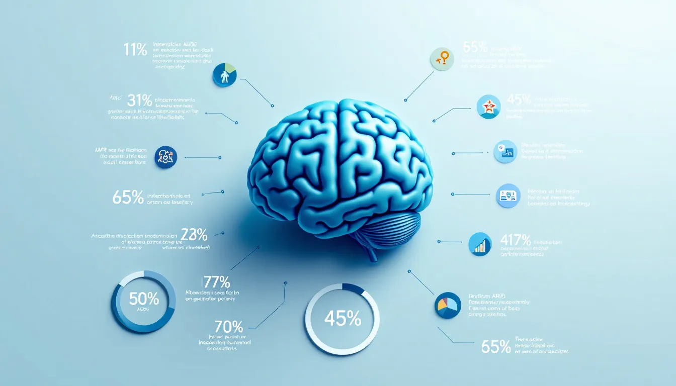 A visual representation of adult ADHD assessments in a clinical setting.