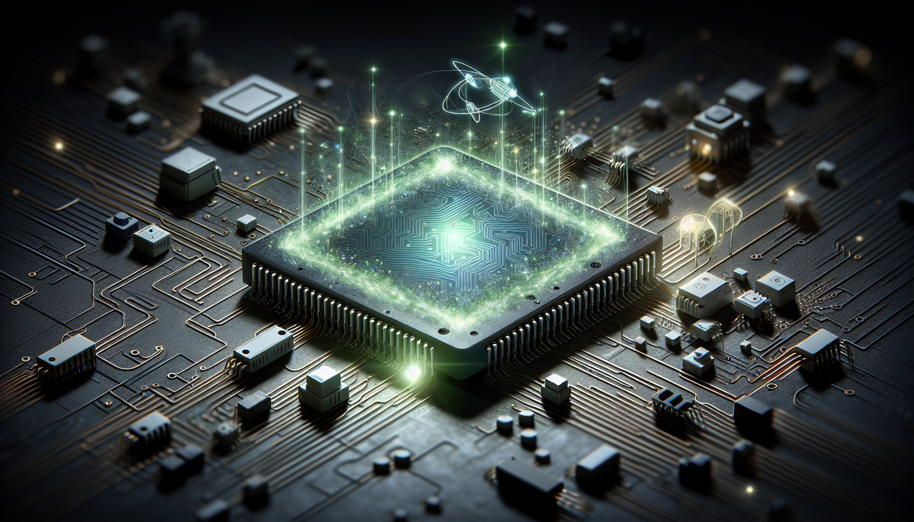 Illustration of energy-efficient microcontroller