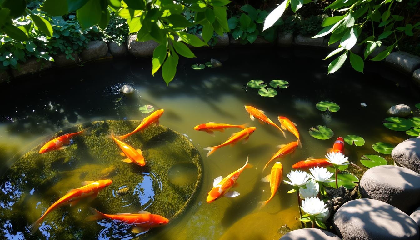 koi pond