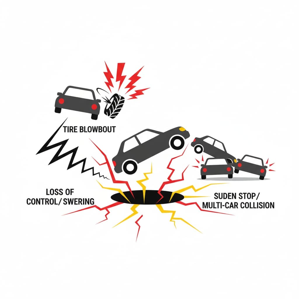 What Are the Safety Risks of Potholes?