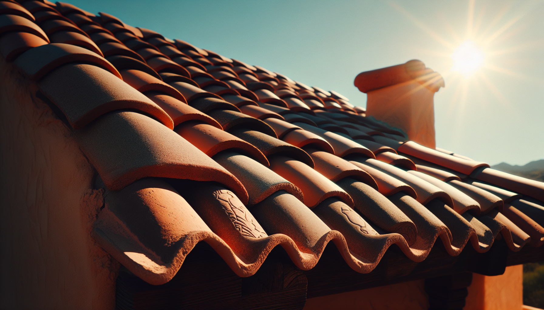 Clay tiles in Arizona's roofing history